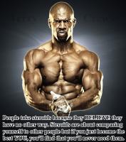 Steroids quote #2