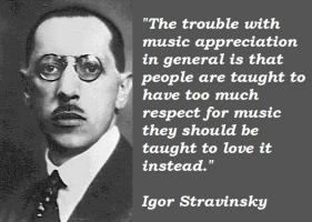 Stravinsky quote #2