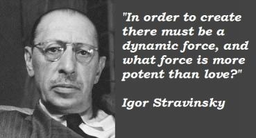 Stravinsky quote #2