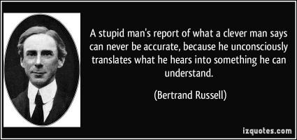 Stupid Man quote #2