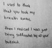 Suffocated quote #1