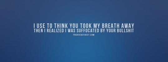 Suffocated quote #1