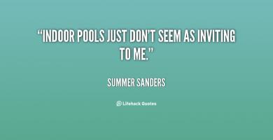 Summer Sanders's quote #1