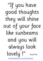 Sunbeams quote #2