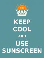 Sunscreen quote #1