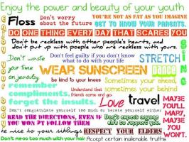 Sunscreen quote #1