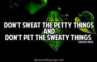 Sweating quote #2