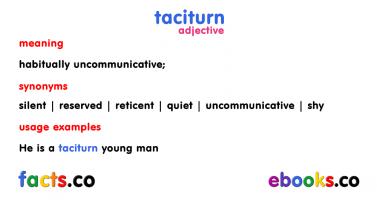 Taciturn quote #2