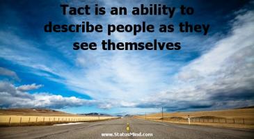 Tact quote #4