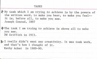 Tasks quote #1