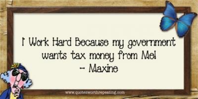 Tax Money quote #2