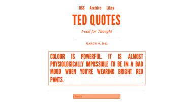 Ted quote #1