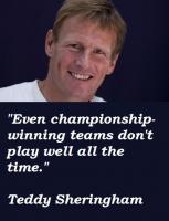 Teddy Sheringham's quote