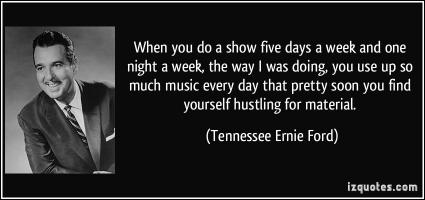 Tennessee Ernie Ford's quote #2