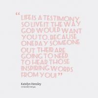 Testimony quote #3