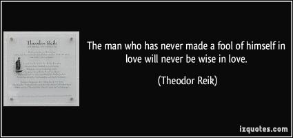 Theodor Reik's quote