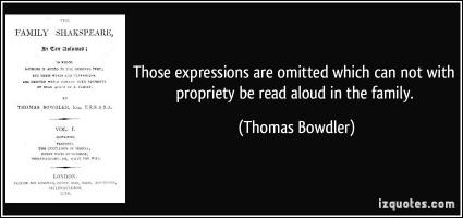 Thomas Bowdler's quote #1