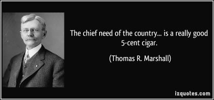 Thomas R. Marshall's quote #1