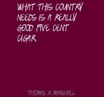 Thomas R. Marshall's quote #1