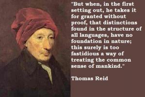 Thomas Reid's quote