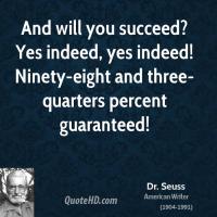 Three-Quarters quote #2