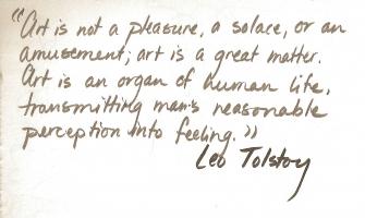 Tolstoy quote #1