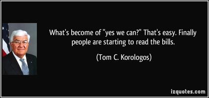 Tom C. Korologos's quote #1