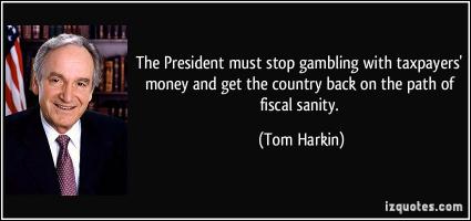 Tom Harkin's quote
