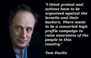 Tom Paulin's quote