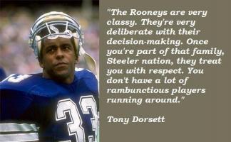 Tony Dorsett's quote