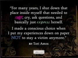 Tori Amos's quote