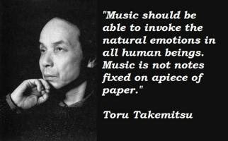 Toru Takemitsu's quote #3