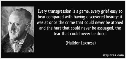 Transgression quote #2