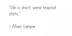 Tropical quote #1