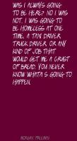 Truck Driver quote #2