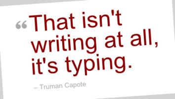 Typing quote #1