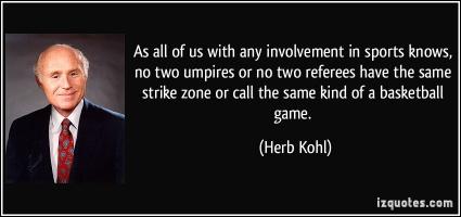 Umpires quote #1