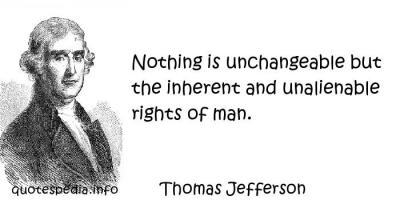 Unalienable quote #2