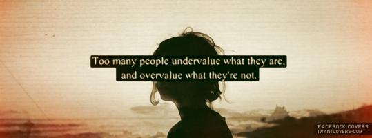 Undervalue quote #1