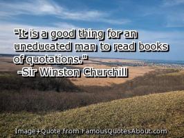Uneducated quote #1