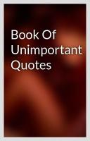 Unimportant quote #2