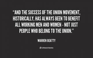 Union Movement quote #2