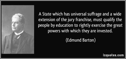 Universal Suffrage quote #2