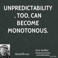 Unpredictability quote #2