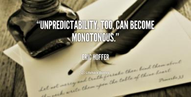 Unpredictability quote #2