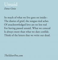 Unsaid quote #2