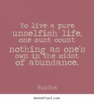 Unselfish quote #1