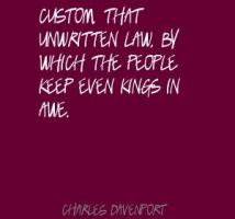 Unwritten Law quote #2
