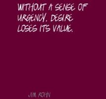 Urgency quote #1