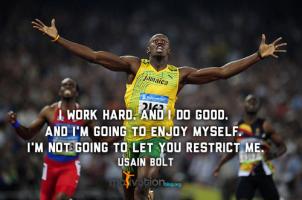 Usain Bolt's quote